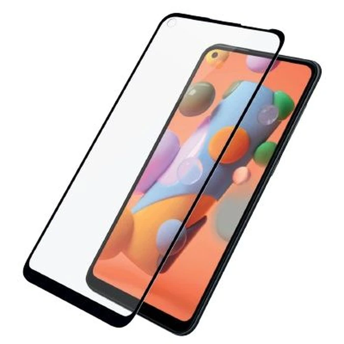 PanzerGlass Edge-to-Edge Screen Protector for Samsung Galaxy A11 - Clear/Black by PanzerGlass - Refurbished - Brand New condition - US$8.28