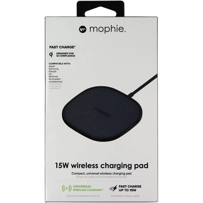 Mophie 15W Universal Wireless Charge Pad - Black by Mophie - Image 4