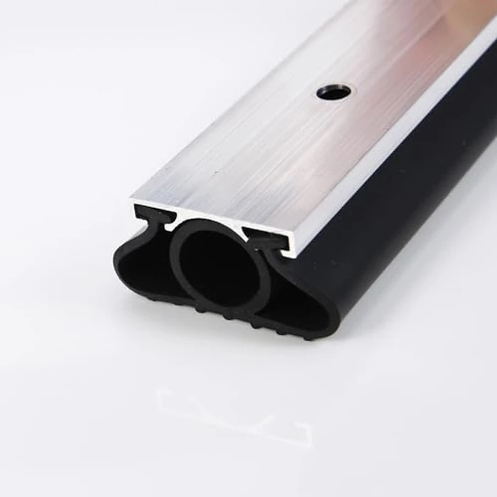 BOWSEN Heavy-Duty U+O Ring Universal Garage Door Bottom Seals Weatherstrip Weather Stripping Rubber with Aluminum Track Retainer Kit, Black (10 FT, 1-1/4" Width) by BOWSEN - Image 5