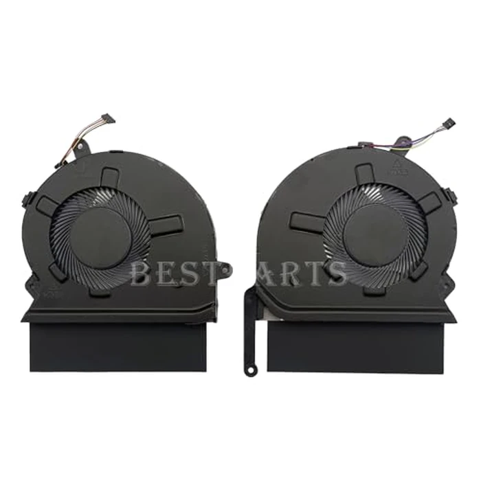 BestParts New CPU+GPU Cooling Fan Replacement for HP Spectre X360 15'' (i7-10750H, GTX1650Ti) 15-EB 15t-EB TPN-Q226 Series, P/N: M00226-001 M00227-001, L68136-005 DC5V 0.5A by BestParts - Image 3