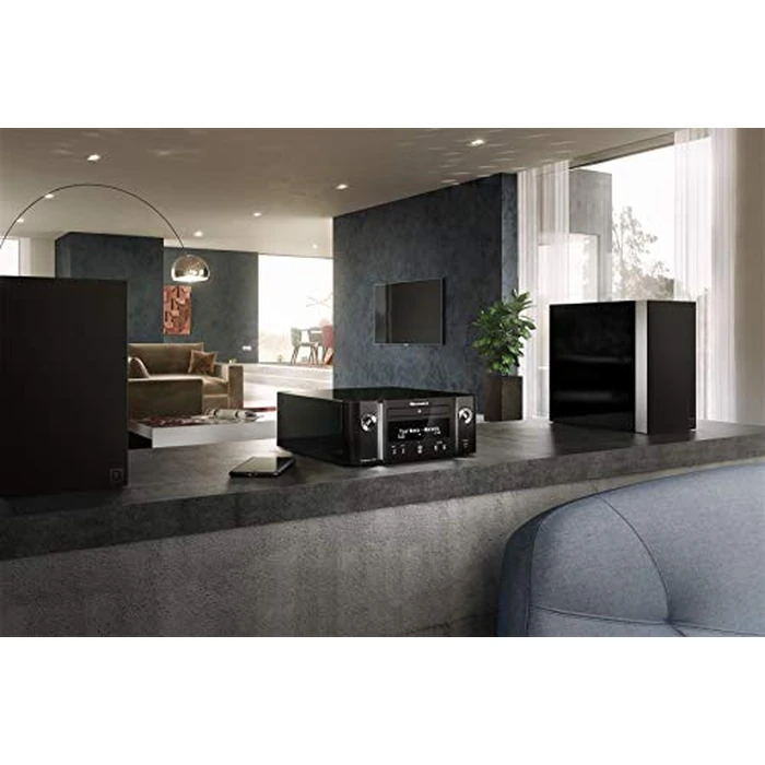 Marantz M-CR612 Network CD Receiver | Wi-Fi, Bluetooth, AirPlay 2 & HEOS Connectivity | AM/FM Tuner, CD Player, Unlimited Music Streaming | Compatible with Amazon Alexa | Black by Marantz - Image 2