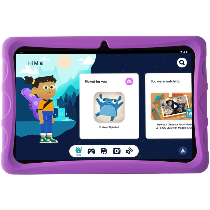 onn. Kids Tablet 10.1" (2022) - 32GB - WiFi - Violet by onn. - Image 2