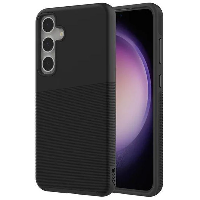 Axessorize PROTech Plus Dual-Layered Anti-Shock Sleek Phone Case for Galaxy S24+ - Black by Axessorize - Refurbished - Excellent condition