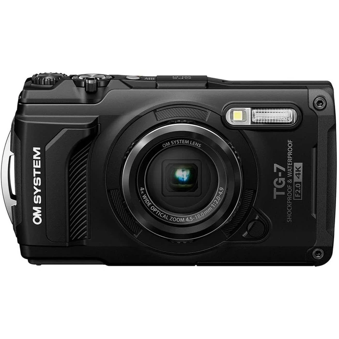OM System Tough TG-7 Digital Camera - Black by OM System - Refurbished - Excellent condition - US$600.99
