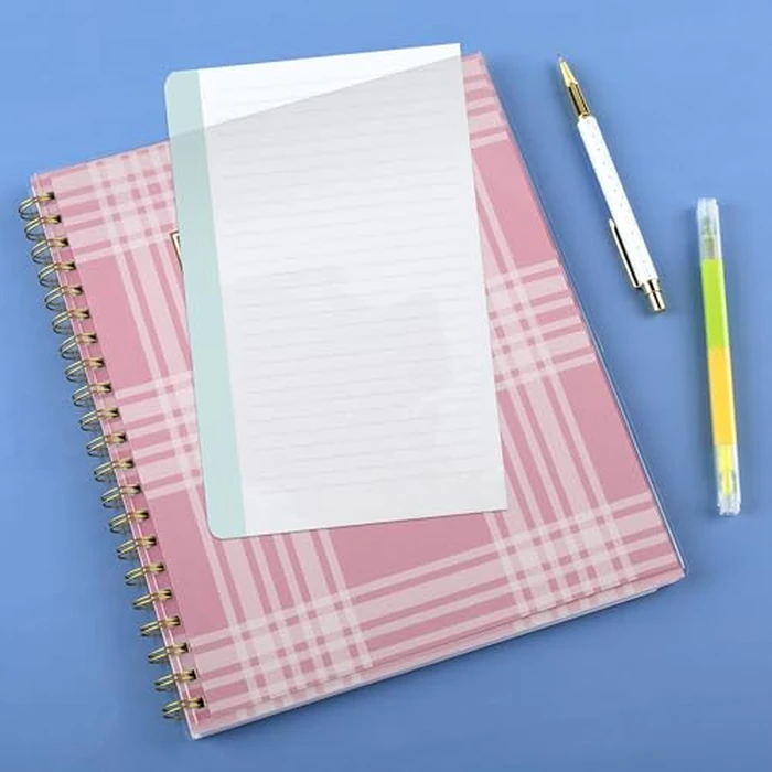 AT-A-GLANCE Planner 2026-2027 Weekly & Monthly Academic 12-Month July-June, 8-1/2" x 11", Front Cover Pocket, Simplified by Emily Ley, Oversized Plaid (EL51-901A) by AT-A-GLANCE - Image 6