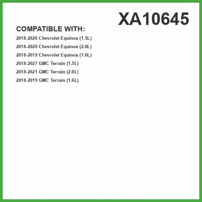 ECOGARD XA10645 Premium Engine Air Filter Fits 2018-2026 Chevrolet Equinox, 2018-2026 GMC Terrain by ECOGARD - Image 2
