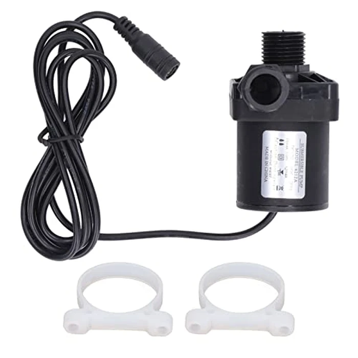 Small Submersible Pump Safe Power Saving Quiet Fountain Water Pump 12V 20W 800L per Hour for Aquarium Fish Tank Garden Fountain Hydroponics by Fafeicy - Used - Like New condition - CA$13.11