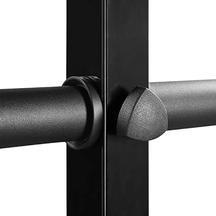 Yaheetech 2-inch Barbell Plate and Dumbbell Racks Tree Olympic Plate Rack Weight Bumper Plate Holder w/ 2 Bar Holder by Yaheetech - Image 7