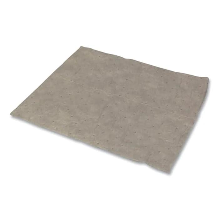 TaskBrand AS-INB-P 15-Inch by 18-Inch Universal Grey AllSorb Melt Blown Industrial Sorbent Pad (100 Pads per Case) by Hospeco - Used - Very Good condition - US$40.58
