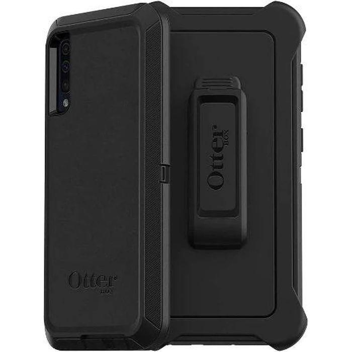 Otterbox Defender Series Phone Case + Holster for Galaxy A50 - Black by Otterbox - Refurbished - Brand New condition