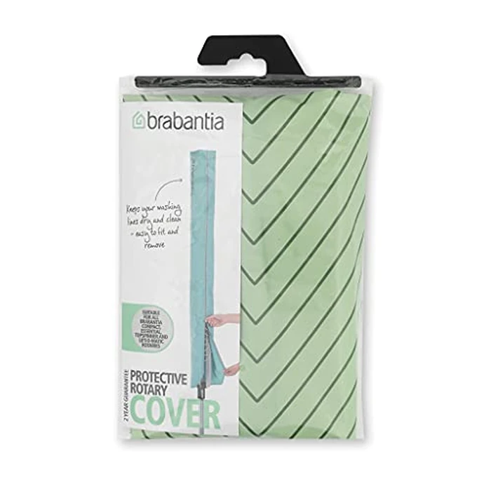 Brabantia - Clothes Drying Rack Cover - Weather Resistant Material - Zip Closure - Outdoor - Drying Rack Protection - Leaf - for Essential, Topspinner and Lift-O-Matic by Brabantia - Image 1