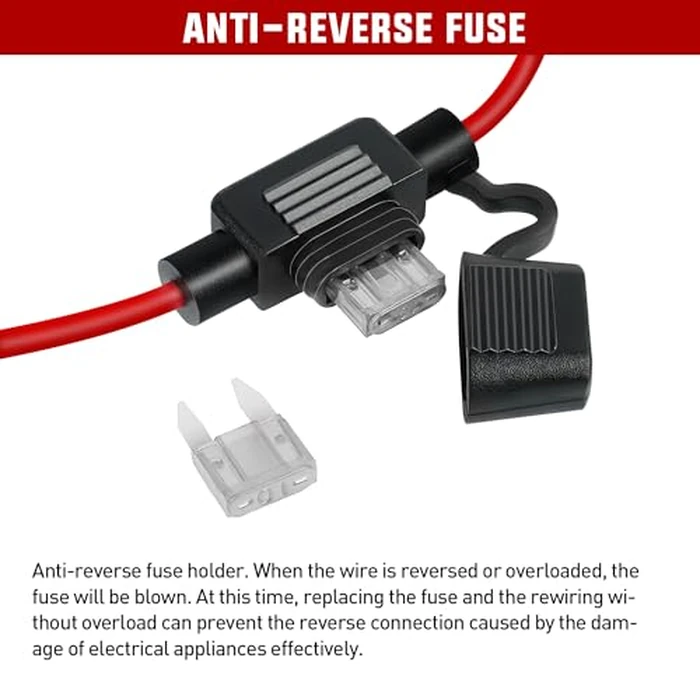 Nilight 48V 36V to 12V Voltage Converter 360W 30A Regulator Step Down to 12VDC Waterproof DC Convert Reducer Power Supply Transformer Module for Golf Cart Scooters by Nilight - Image 7