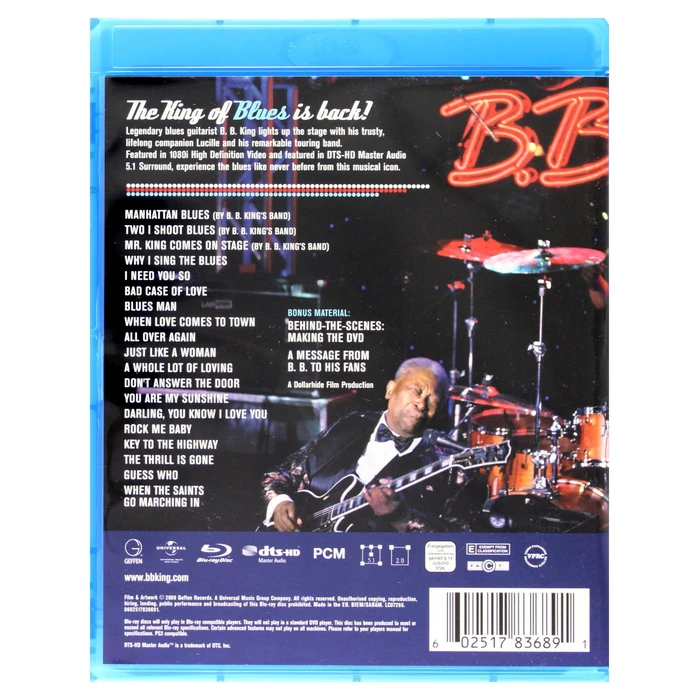 B.B. King Live [Blu-ray] by Geffen - Image 3