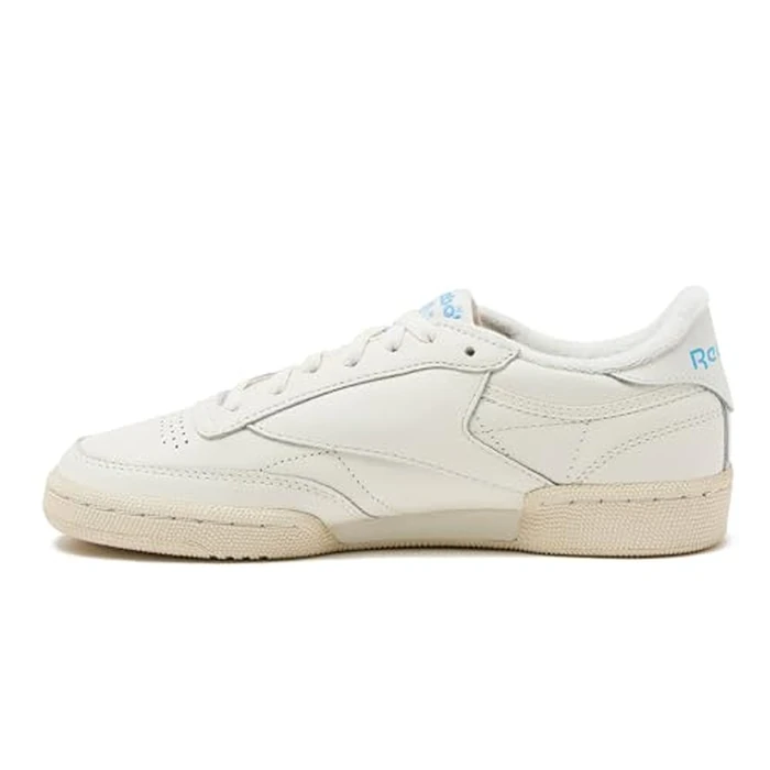 Reebok Womens Club C 85 Vintage Sneaker, Chalk/Alabaster/Sky Blue, 5.5 US by Reebok - Image 3