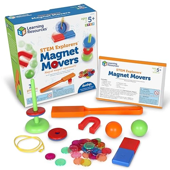 Learning Resources STEM Explorers Magnet Movers - Science For Kids Sensory Bin, Critical Thinking, Fine Motor Toys, Classroom Math Supplies, Homeschool Crafts, Educational Games, Birthday Gift by Learning Resources - Used - Very Good condition - US$14.29