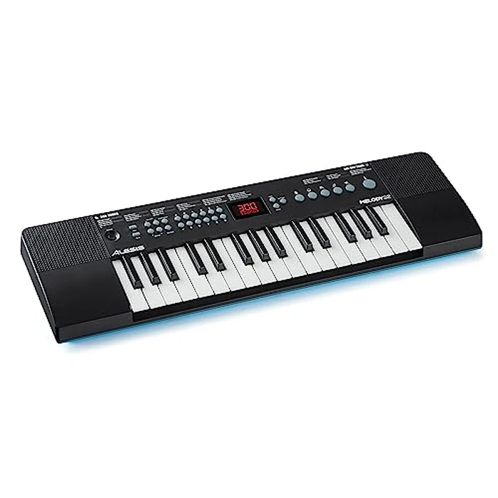 Alesis Melody 32 - Electric Keyboard Digital Piano with 32 Keys, Speakers, 300 Sounds, 300 Rhythms, 40 Songs, USB-MIDI Connectivity and Piano Lessons by Alesis - Used - Acceptable condition