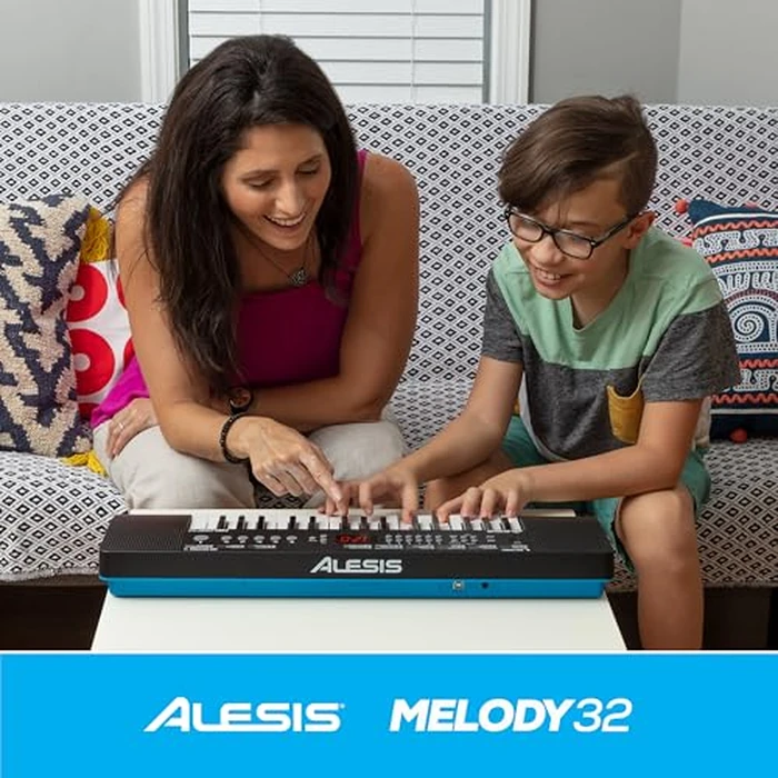 Alesis Melody 32 - Electric Keyboard Digital Piano with 32 Keys, Speakers, 300 Sounds, 300 Rhythms, 40 Songs, USB-MIDI Connectivity and Piano Lessons by Alesis - Image 8