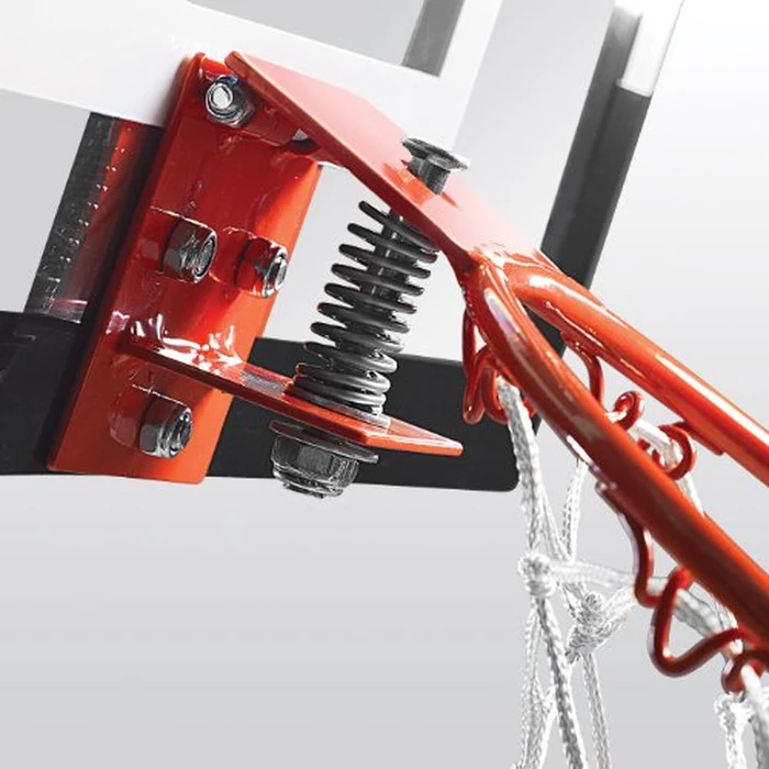 SKLZ Pro Mini Basketball Hoop - 18" x 12" Clear, Shatterproof Backboard, Breakaway Rim, Heavy Duty Net, & 5" Ball - Easy Mount Padded, Slide-On Over-Door Mounts - Suitable for Office, Dorm, Bedroom by SKLZ - Used - Good condition - US$29.15