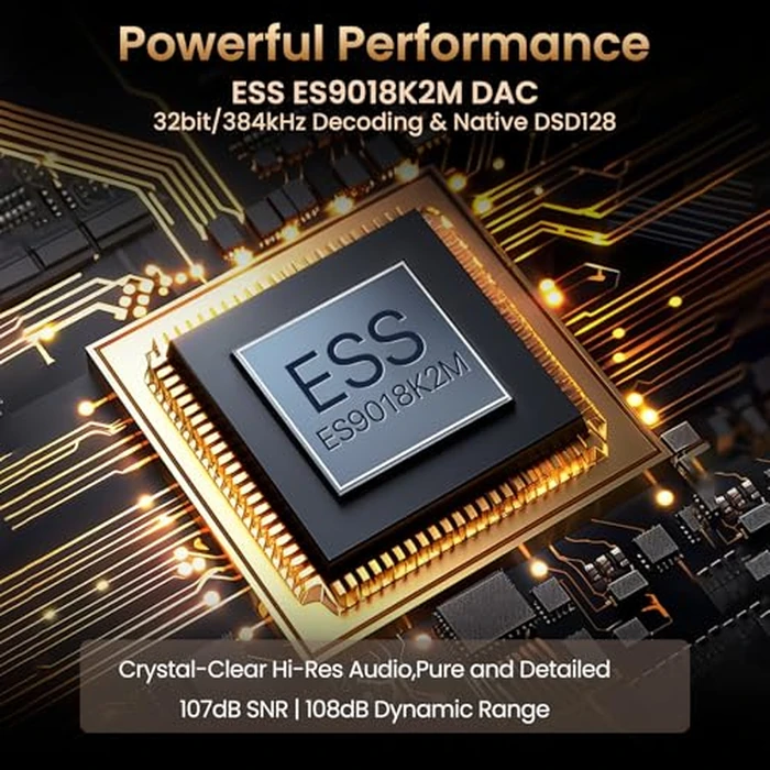 HIFI WALKER H2 HiFi MP3 Player with Bluetooth, Lossless DSD DAC FLAC, High Resolution Music Player, Portable Audio Player with 128GB Memory, Supports up to 512GB by HIFI WALKER - Image 4