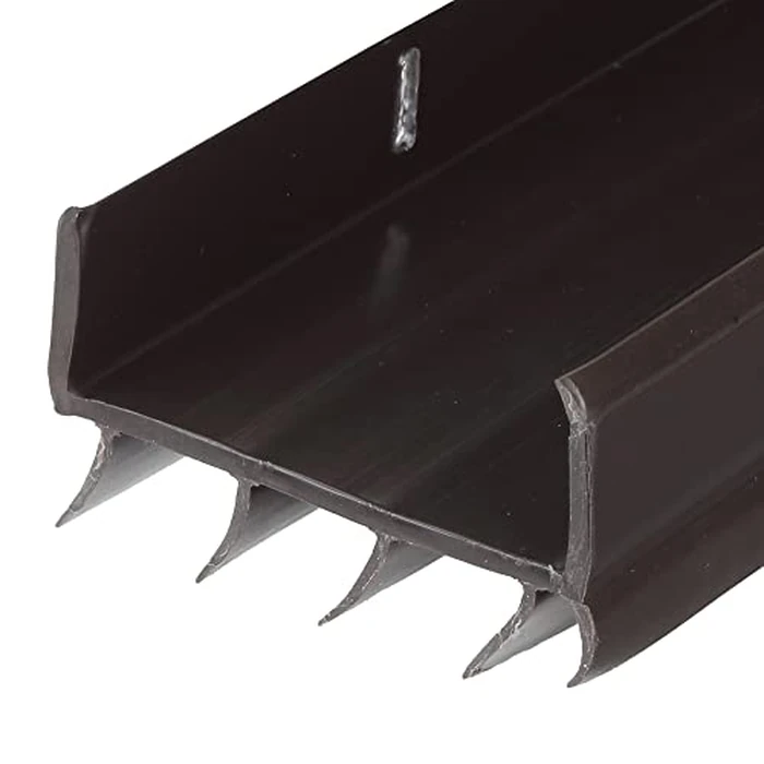 M-D Building Products 05991 36 in. Brown Vinyl U-Shape Screw-on Under Door Seal by M-D Building Products - Image 3