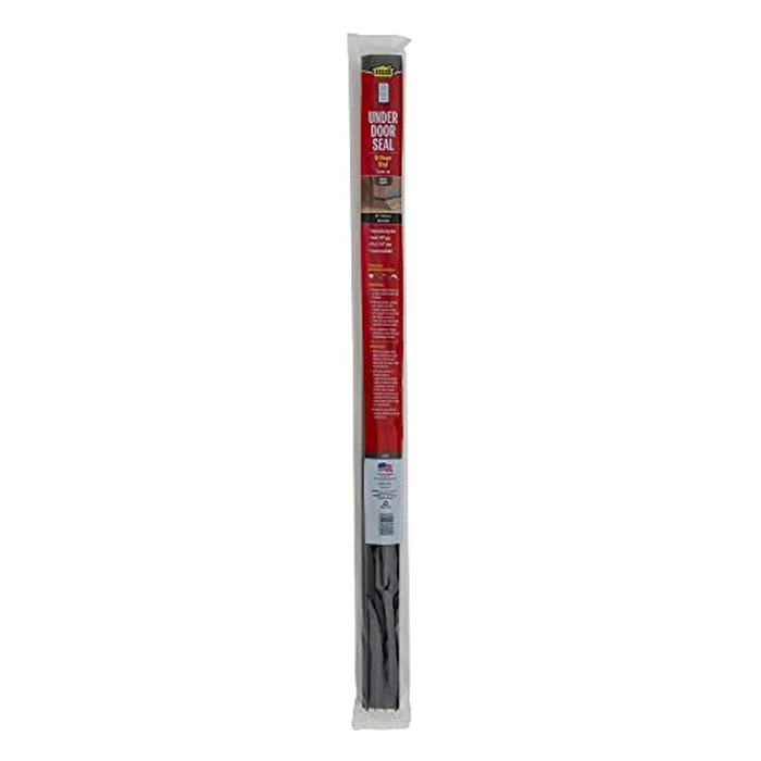 M-D Building Products 05991 36 in. Brown Vinyl U-Shape Screw-on Under Door Seal by M-D Building Products - Image 5