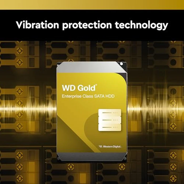 Western Digital 10TB WD Gold Enterprise Class Internal Hard Drive - 7200 RPM Class, SATA 6 Gb/s, 512 MB Cache, 3.5" - WD103KRYZ by Western Digital - Image 4