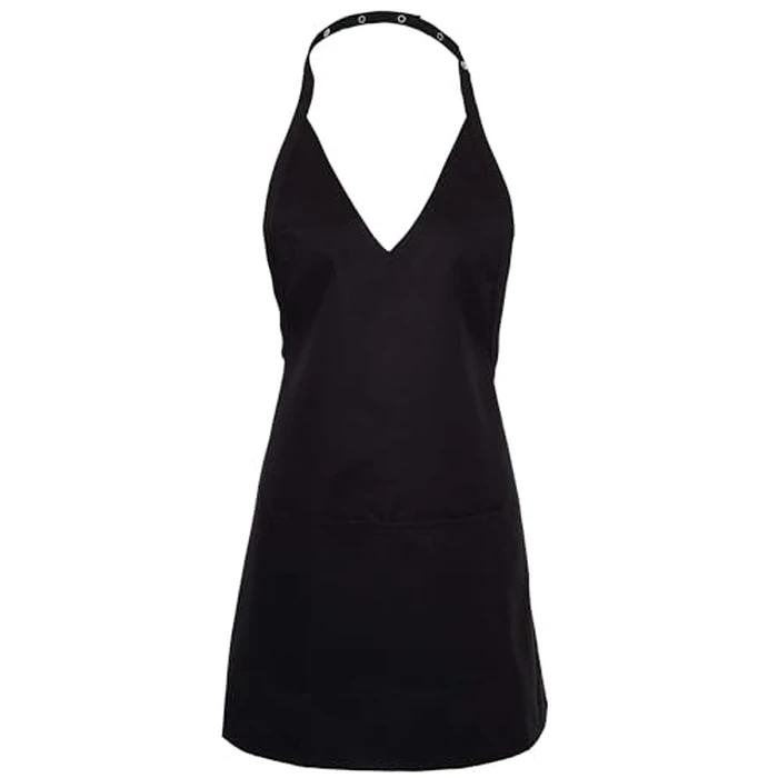 FAME V-Neck Bib Apron - F23 - Black (WFA18301BK) by FAME - Used - Very Good condition