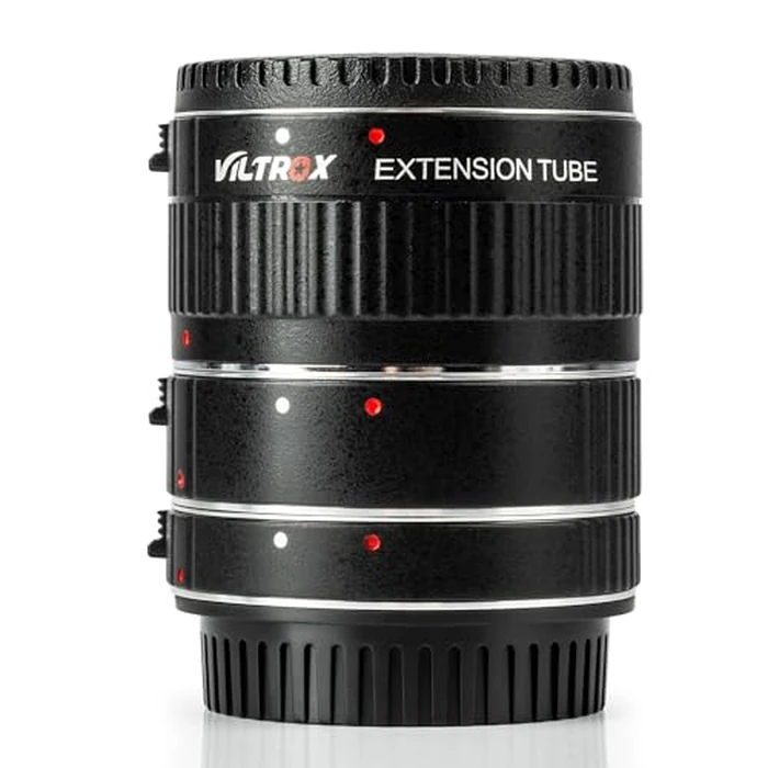 VILTROX DG-C Auto Focus Macro Extension Tube Set Compatible with Canon EF EF-S Lens DSLR Camera 2000D 1300D 800D 600D 400D 200D 90D 70D 50D 30D 10D 7D 6D 5D T7 T6 T5 T4i SL3(12mm 20mm 36mm) by VILTROX - Used - Like New condition - US$38.70