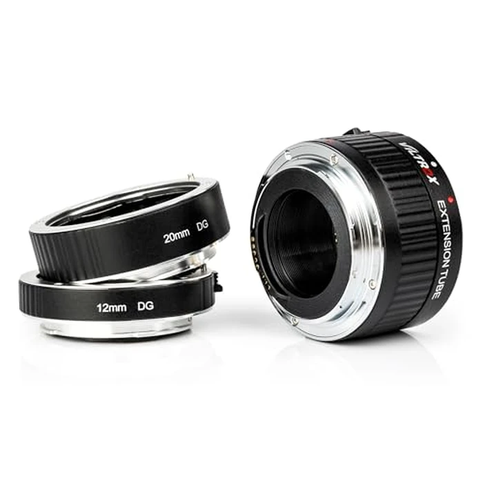 VILTROX DG-C Auto Focus Macro Extension Tube Set Compatible with Canon EF EF-S Lens DSLR Camera 2000D 1300D 800D 600D 400D 200D 90D 70D 50D 30D 10D 7D 6D 5D T7 T6 T5 T4i SL3(12mm 20mm 36mm) by VILTROX - Image 7