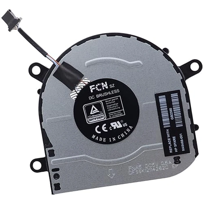 Deal4GO CPU Cooling Fan M45465-001 w/GPU Graphics Fan M45466-001 Set Replacement for H P Envy X360 15-ES 15-EU 15M-EU 15M-ES 15-ES2026NR 15-EU0097NR by Generic - Image 7