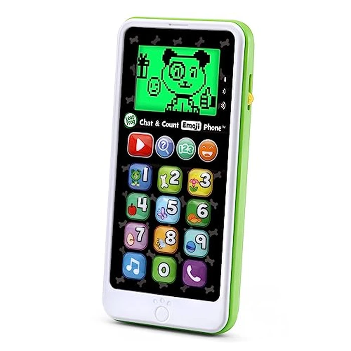 LeapFrog Chat and Count Emoji Phone, Green by LeapFrog - Used - Acceptable condition - US$10.87