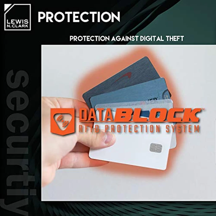 Lewis N. Clark RFID-Blocking Hidden Clip Stash Travel Belt Wallet, Black, One Size by Lewis N. Clark - Image 4