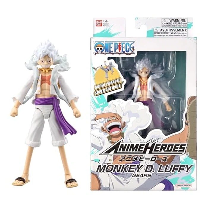 ANIME HEROES - One Piece - Monkey D. Luffy Gear 5 Action Figure by ANIME HEROES - Image 5