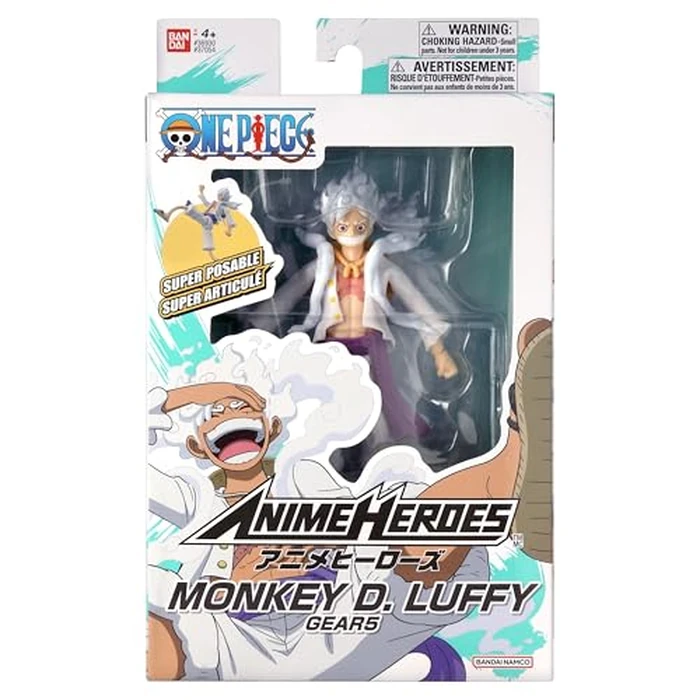 ANIME HEROES - One Piece - Monkey D. Luffy Gear 5 Action Figure by ANIME HEROES - Image 7
