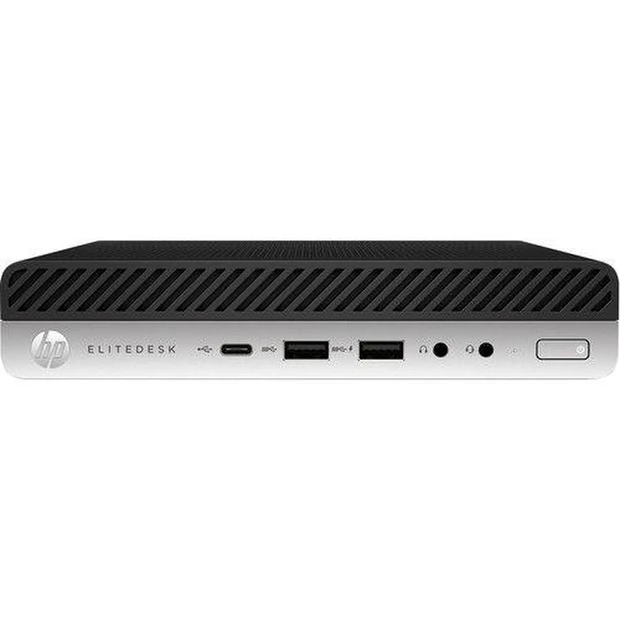 HP EliteDesk 705 G4 Desktop Mini PC - AMD Ryzen 5 2400G 3.6GHz - 256GB - Black - 16GB RAM by HP - Refurbished - Excellent condition - US$181.49