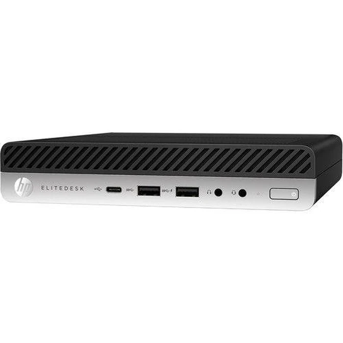 HP EliteDesk 705 G4 Desktop Mini PC - AMD Ryzen 5 2400G 3.6GHz - 256GB - Black - 16GB RAM by HP - Image 3