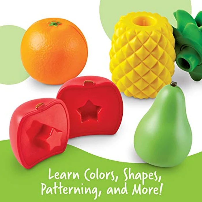 Learning Resources Snap-n-learn Fruit Shapers,Fine Motor Toy for Toddlers, Ages 2+ by Learning Resources - Image 5