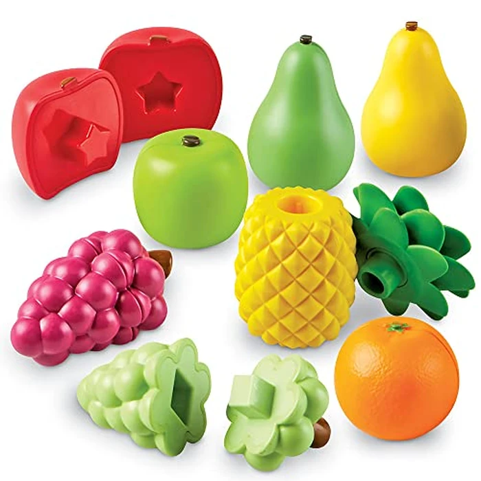 Learning Resources Snap-n-learn Fruit Shapers,Fine Motor Toy for Toddlers, Ages 2+ by Learning Resources - Image 7