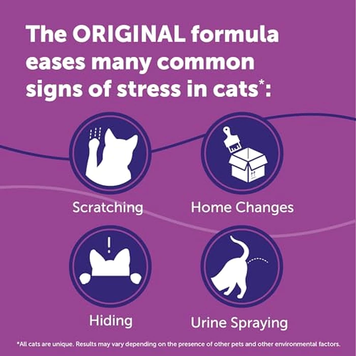 FELIWAY(R) Classic 30 Day Cat Calming Refill for Pheromone Diffuser, 48ml - Helps Reduce Common Signs of Stress in Cats & Kittens, Enhanced Calming by FELIWAY - Image 4