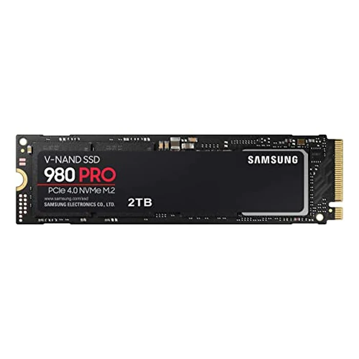 Samsung 980 PRO SSD 2TB PCIe NVMe Gen 4 Gaming M.2 Internal Solid State Drive Memory Card, Maximum Speed, Thermal Control MZ-V8P2T0B/AM by Samsung - Used - Like New condition - US$294.99