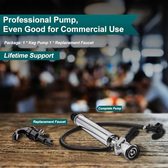 FERRODAY 8" Keg Tap Keg Pump D-System Beer Taps for Kegs US Keg Pump for Beer Keg Tap Kit Beer Keg Tap Beer Tap Keg Pump Tap Keg Taps for Beer Pump Keg Hand Pump Keg Tap for Beer Keg Tapper Party Tap by Ferroday - Image 8