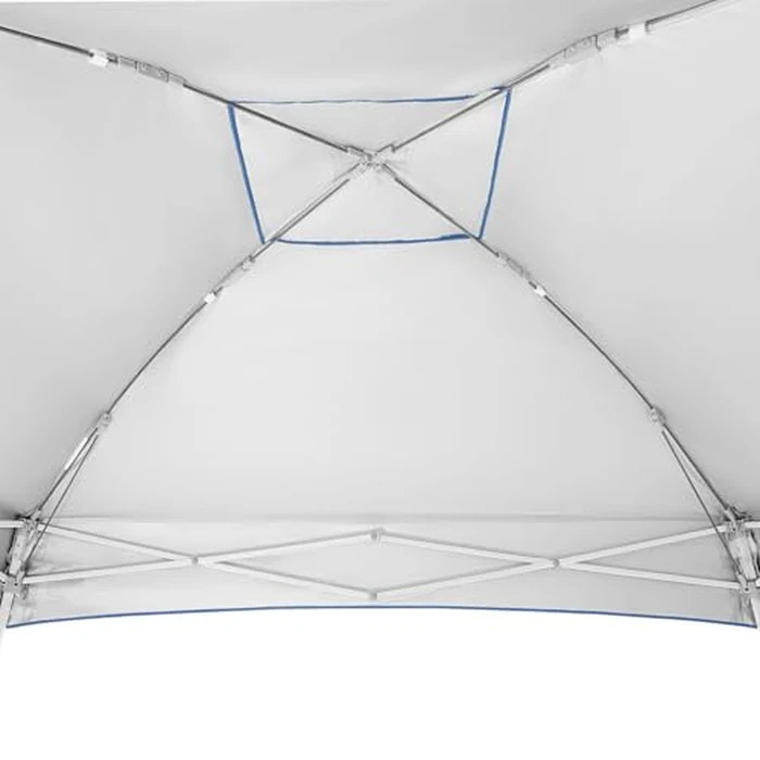 E-Z UP Dome Instant Shelter Canopy, 10' x 10', Vented Top with Wide-Trax Roller Bag & 4 Piece Spike Set, Royal Blue by E-Z UP - Image 2