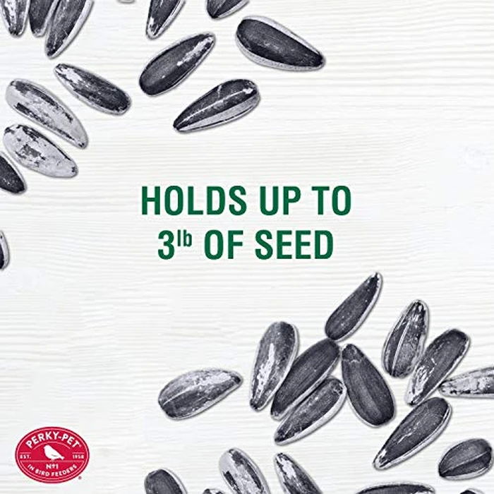 Perky-Pet Squirrel Stumper Wild Bird Feeder - Keep Squirrels Out - 8 Feeding Ports for Wild Birds - 3 lb Wild Bird Seed Capacity - 114G, Green - Decor for Outdoors by Perky-Pet - Image 7