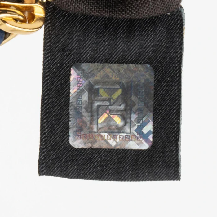 Fendi Leather Be Baguette Shoulder Bag - Leather - Blue by Fendi - Image 8