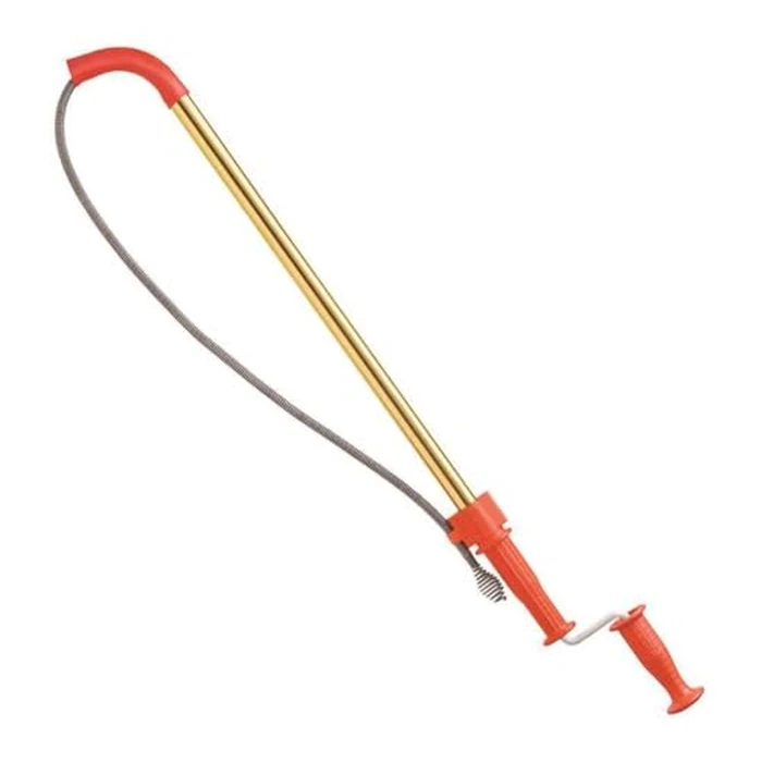 RIDGID 59802 K-6DH Hybrid Toilet Snake Auger with 6' Heavy-Duty Drop Head Tri-Wrap Cable, Manual or Cordless Drill Operated Plumbing by RIDGID - Used - Very Good condition