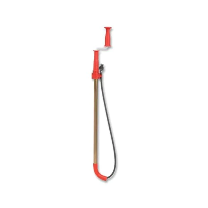 RIDGID 59802 K-6DH Hybrid Toilet Snake Auger with 6' Heavy-Duty Drop Head Tri-Wrap Cable, Manual or Cordless Drill Operated Plumbing by RIDGID - Image 7