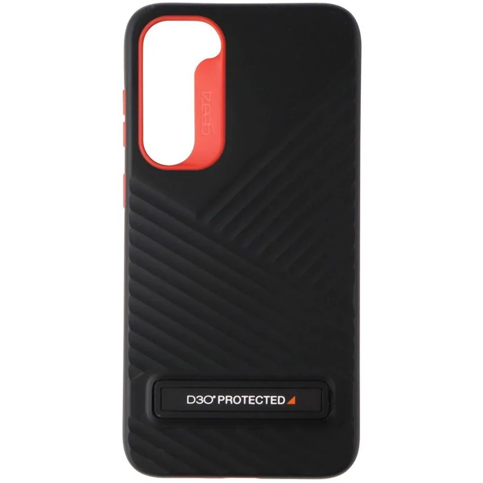 Zagg Gear4 Battersea Kickstand Phone Case for Samsung Galaxy S23+ - Black/Red by Zagg - Refurbished - Brand New condition - US$8.28