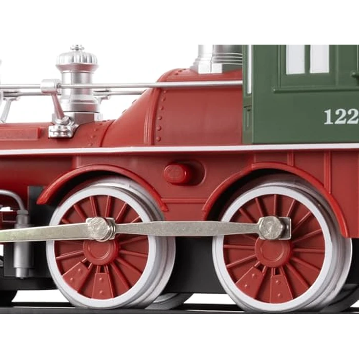 Lionel North Pole Express Battery O Gauge Toy Train Set with Remote, Locomotive, Train Cars, & Track with Authentic Train Sounds, Lights, & Water Vapor Smoke Effects for Kids 4+ by Lionel - Image 9