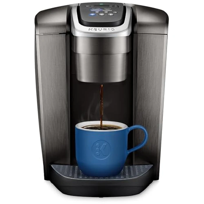 Keurig K-Elite K Single Serve K-Cup Pod Maker, with Strong Temperature Control, Iced Coffee Capability, 12oz Brew Size, Brushed Slate by Keurig - Image 1