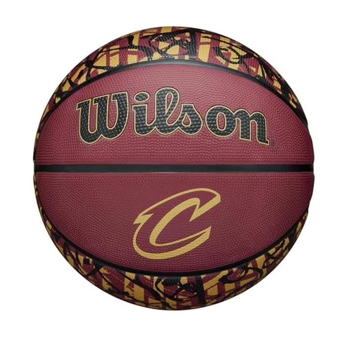WILSON NBA Team Graffiti Basketball - Cleveland Cavaliers, Size 7-29.5" by WILSON - Used - Very Good condition - US$21.48